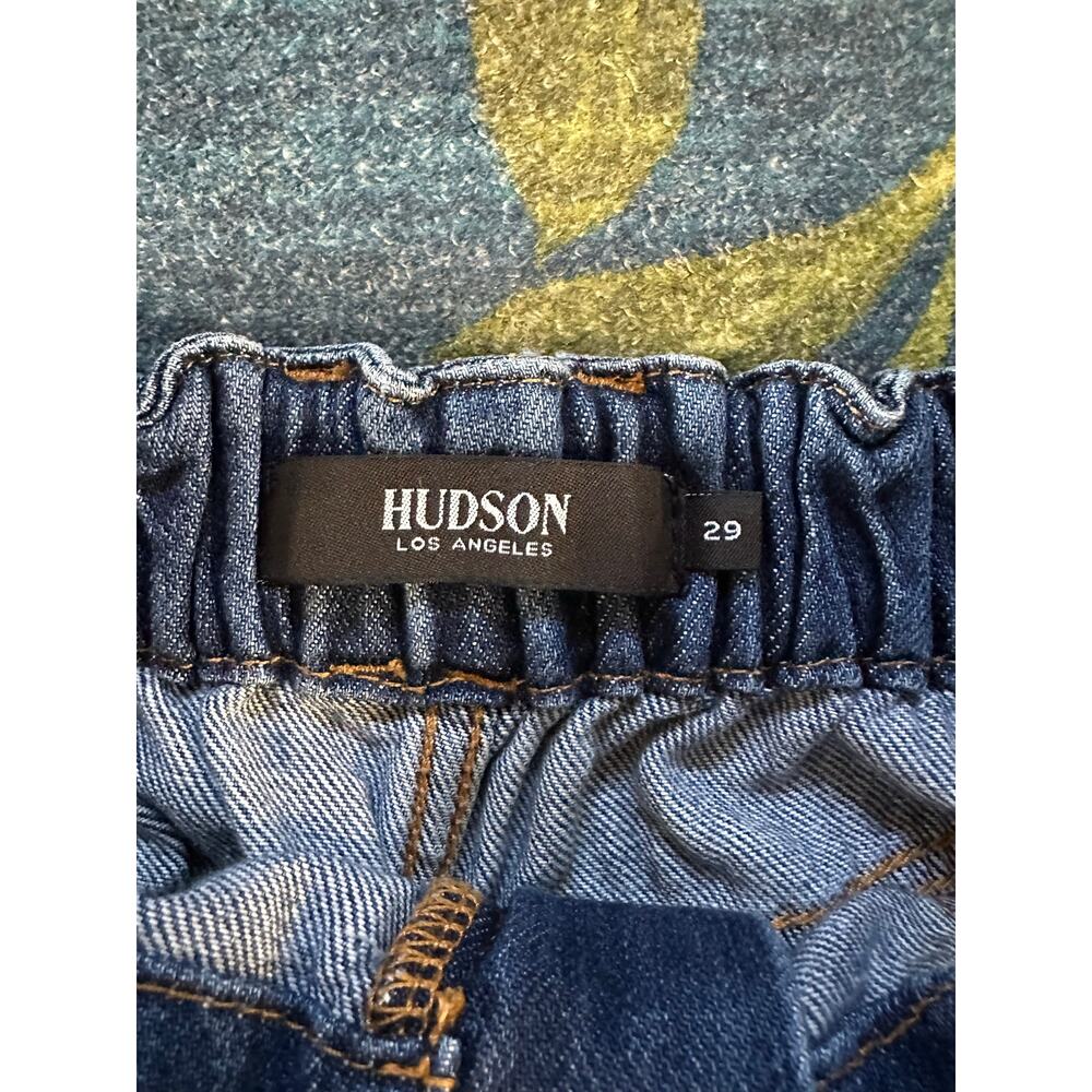 Hudson Remi Elastic Waist Straight Leg Jeans Size 29 - Picture 5 of 7